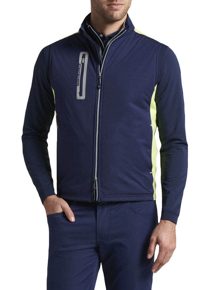 Peter Millar Hyperlight Fuse Hybrid FullZip Golf Vests